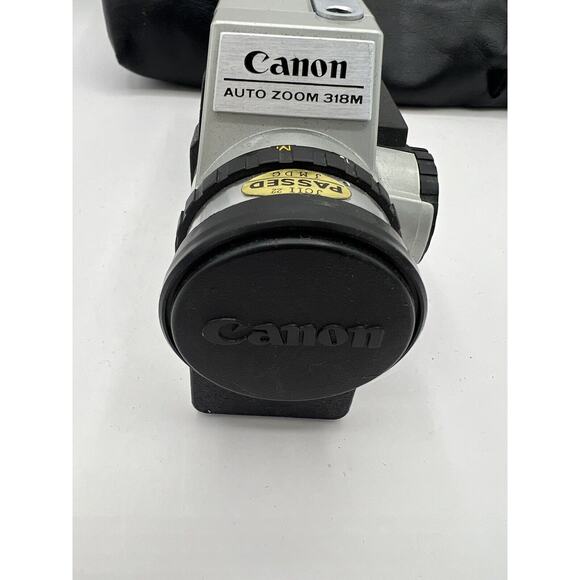Canon Auto Zoom 318M Super 8 8mm Film Movie Camera with carrying case - Picture 11 of 12